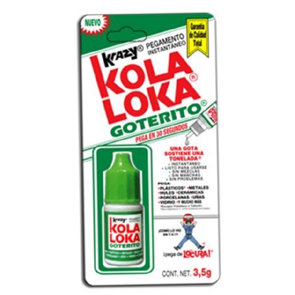 Pegamentos krazy kola loca gotero